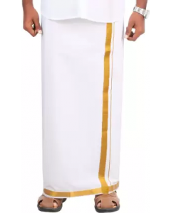 Prakasam Cotton Solid Men Dhoti