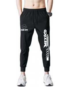 Solid Men Black Track Pants
