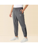 Colorblock Men Grey Track Pants